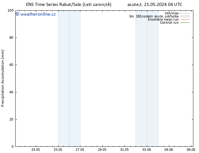 Precipitation accum. GEFS TS St 22.05.2024 04 UTC