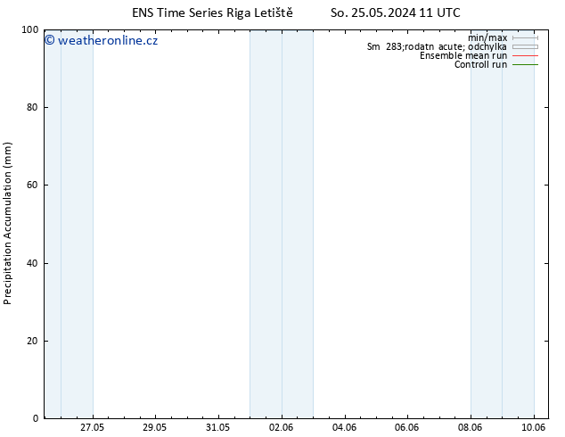 Precipitation accum. GEFS TS Ne 09.06.2024 11 UTC