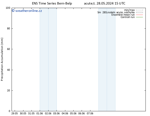 Precipitation accum. GEFS TS Čt 13.06.2024 15 UTC