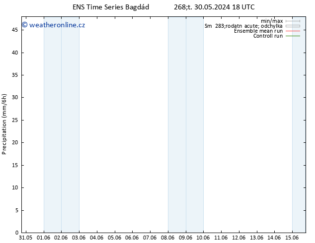 Srážky GEFS TS So 01.06.2024 12 UTC