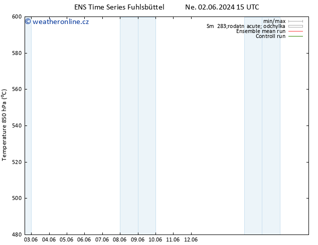 Height 500 hPa GEFS TS So 08.06.2024 03 UTC