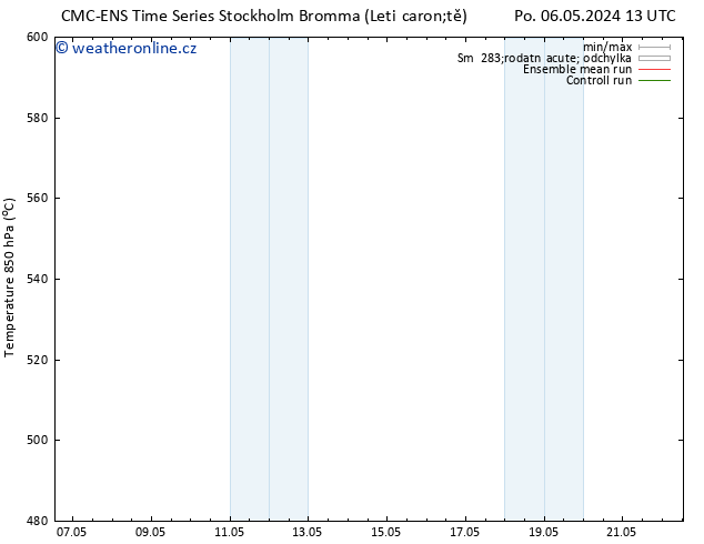 Height 500 hPa CMC TS Po 06.05.2024 19 UTC