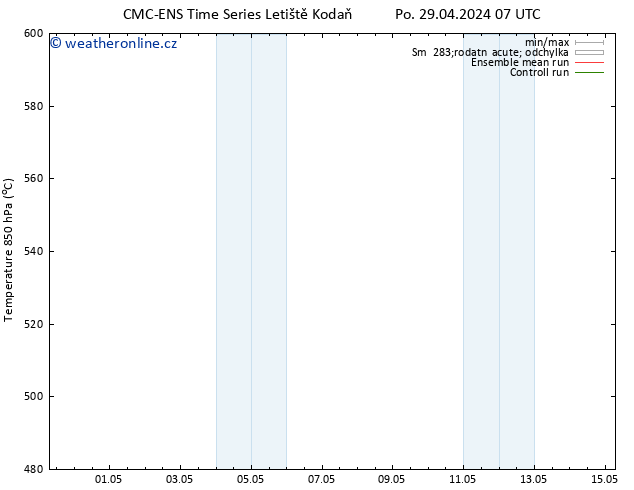 Height 500 hPa CMC TS Po 29.04.2024 13 UTC