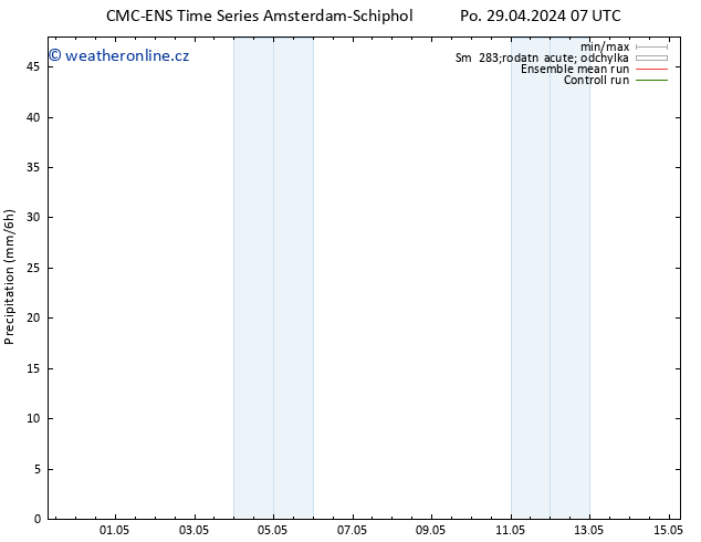 Srážky CMC TS Čt 09.05.2024 07 UTC