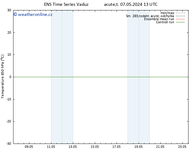 Temp. 850 hPa GEFS TS Út 07.05.2024 19 UTC