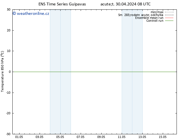 Temp. 850 hPa GEFS TS St 01.05.2024 02 UTC