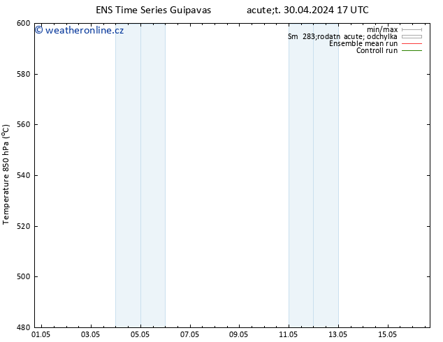 Height 500 hPa GEFS TS St 01.05.2024 05 UTC