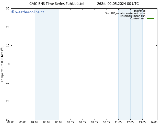 Temp. 850 hPa CMC TS Ne 12.05.2024 00 UTC