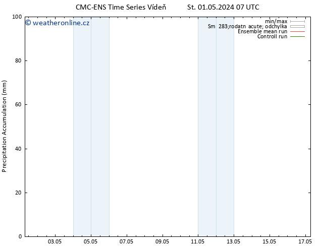 Precipitation accum. CMC TS St 08.05.2024 19 UTC