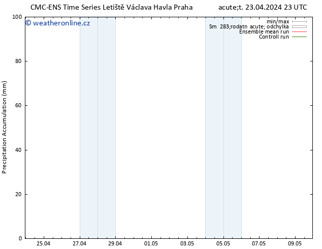 Precipitation accum. CMC TS St 24.04.2024 05 UTC