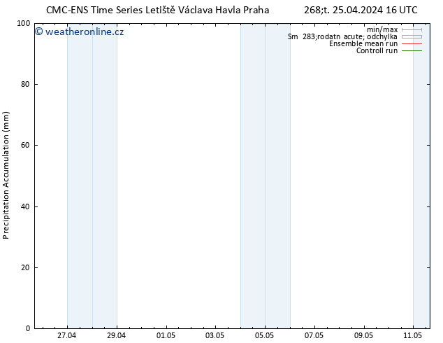 Precipitation accum. CMC TS Po 29.04.2024 16 UTC