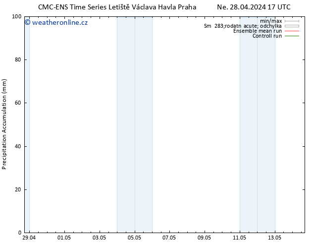 Precipitation accum. CMC TS So 04.05.2024 17 UTC