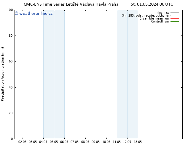 Precipitation accum. CMC TS Ne 05.05.2024 12 UTC