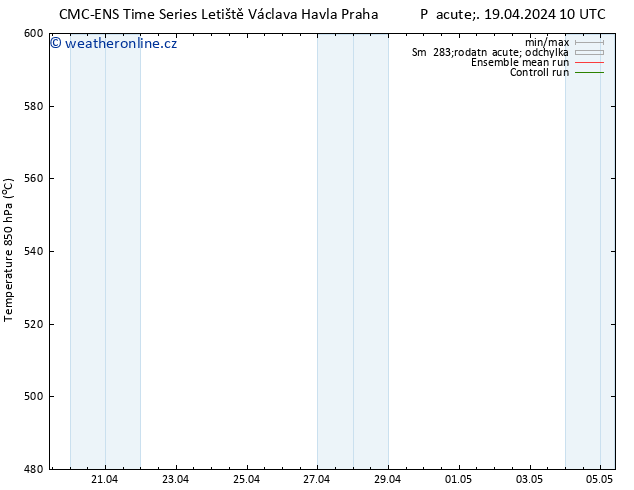 Height 500 hPa CMC TS So 20.04.2024 10 UTC