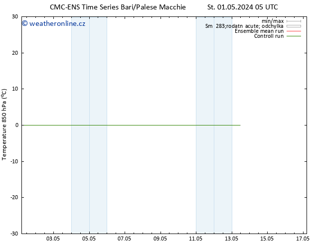Temp. 850 hPa CMC TS So 11.05.2024 05 UTC