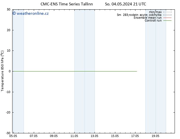 Temp. 850 hPa CMC TS So 04.05.2024 21 UTC