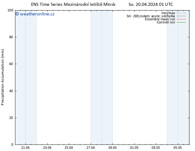 Precipitation accum. GEFS TS So 20.04.2024 07 UTC