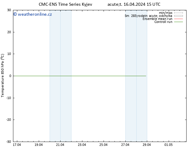 Temp. 850 hPa CMC TS Út 16.04.2024 21 UTC