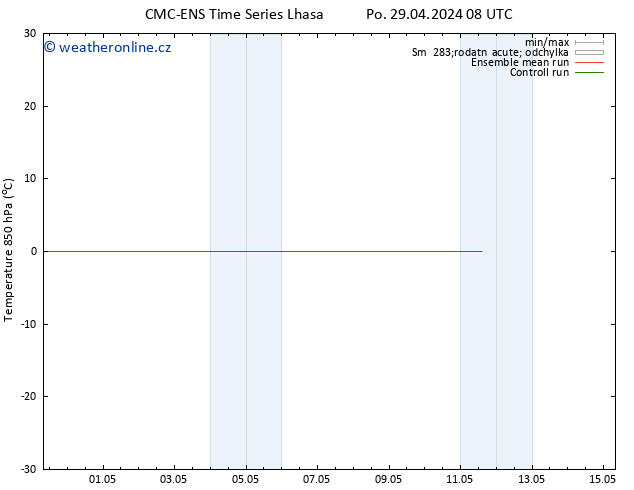 Temp. 850 hPa CMC TS Út 30.04.2024 20 UTC