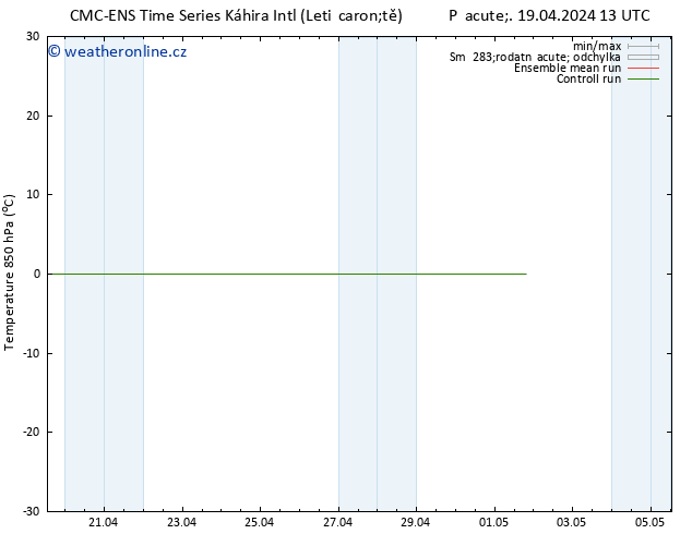 Temp. 850 hPa CMC TS Út 23.04.2024 01 UTC