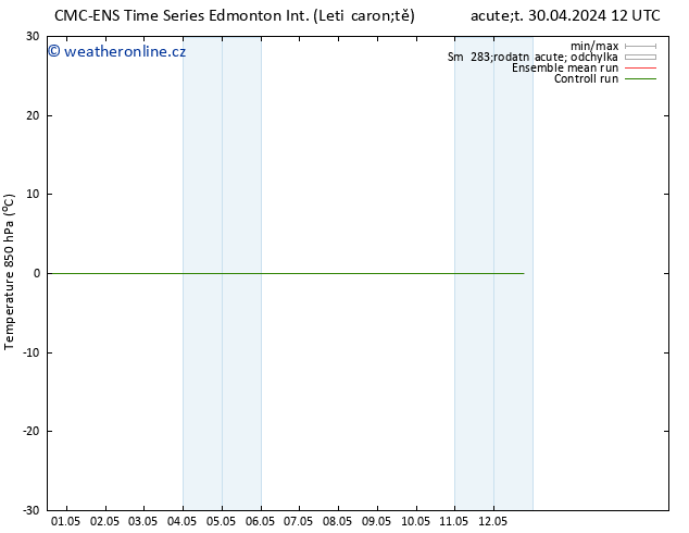 Temp. 850 hPa CMC TS Út 07.05.2024 12 UTC