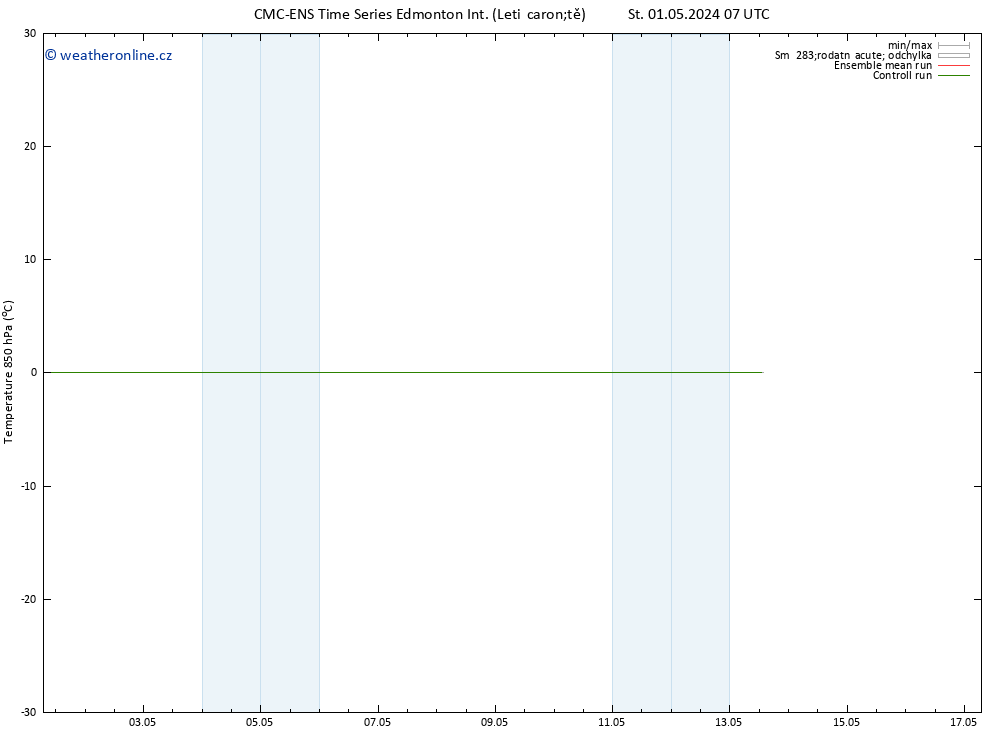 Temp. 850 hPa CMC TS So 04.05.2024 07 UTC