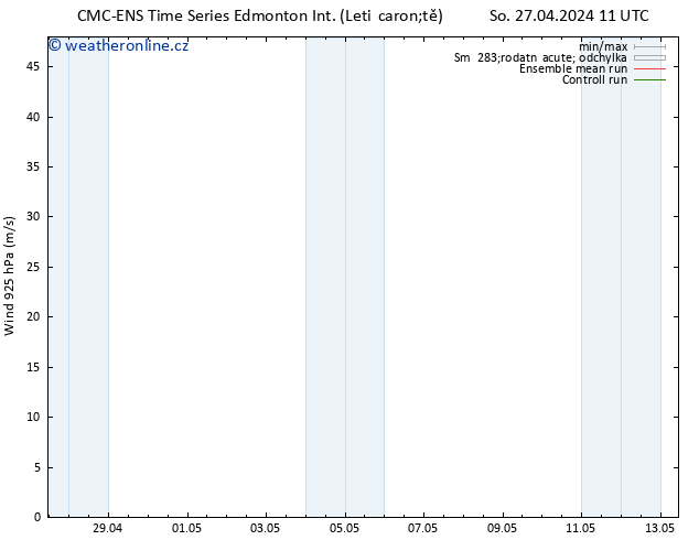 Wind 925 hPa CMC TS So 27.04.2024 11 UTC