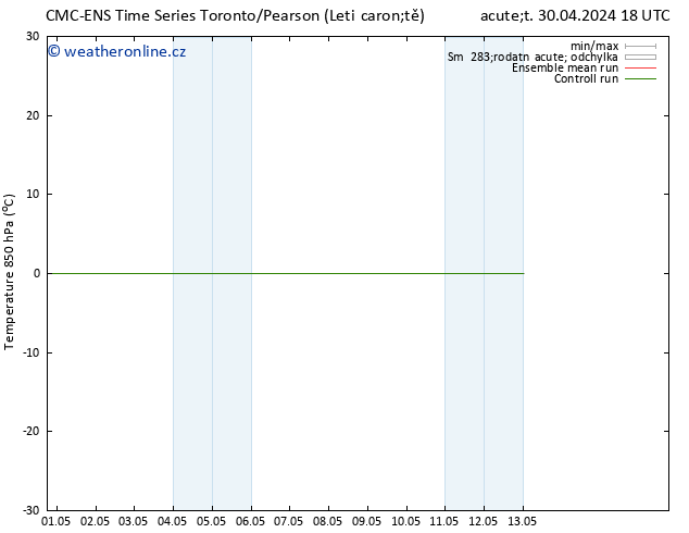 Temp. 850 hPa CMC TS Út 07.05.2024 18 UTC