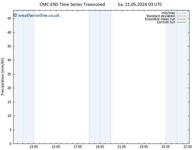 Precipitation CMC TS Sa 11.05.2024 03 UTC