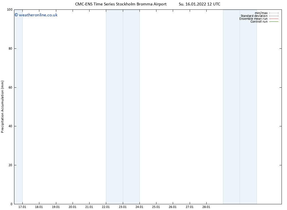 Precipitation accum. CMC TS Su 16.01.2022 12 UTC