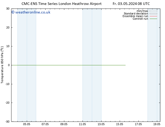 Temp. 850 hPa CMC TS Sa 04.05.2024 08 UTC