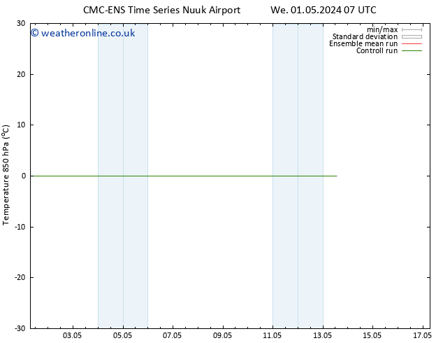 Temp. 850 hPa CMC TS Tu 07.05.2024 07 UTC