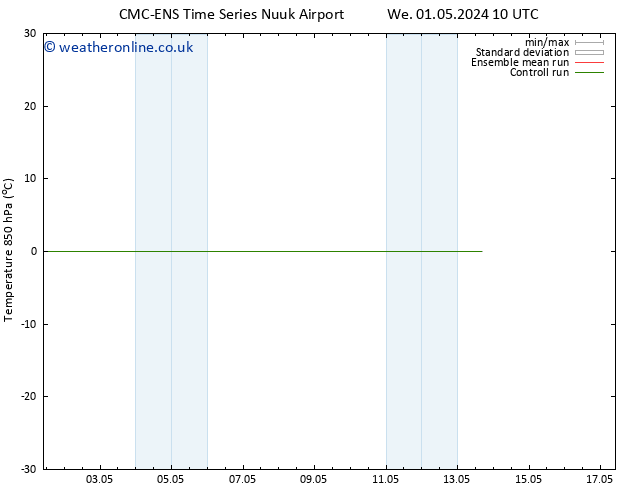 Temp. 850 hPa CMC TS Mo 13.05.2024 16 UTC