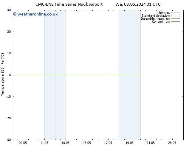 Temp. 850 hPa CMC TS We 15.05.2024 13 UTC