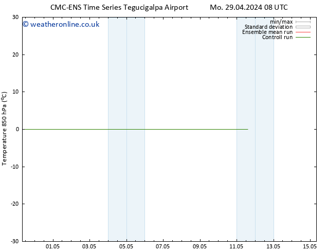 Temp. 850 hPa CMC TS Tu 30.04.2024 08 UTC