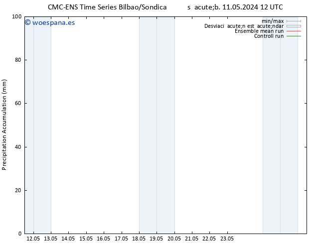 Precipitación acum. CMC TS lun 13.05.2024 18 UTC
