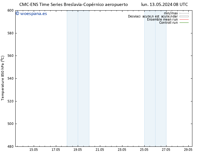 Geop. 500 hPa CMC TS lun 13.05.2024 14 UTC