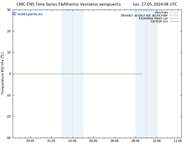 Temp. 850 hPa CMC TS lun 27.05.2024 20 UTC