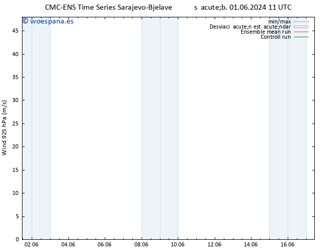 Viento 925 hPa CMC TS sáb 01.06.2024 11 UTC