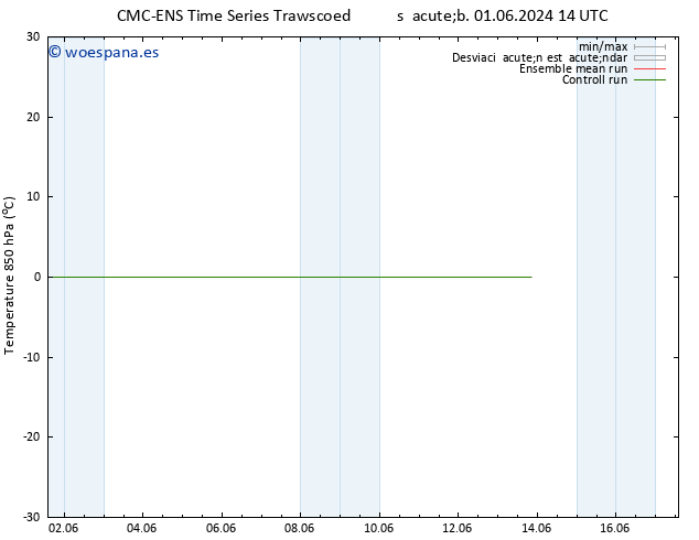 Temp. 850 hPa CMC TS sáb 01.06.2024 20 UTC