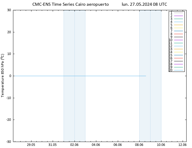 Temp. 850 hPa CMC TS lun 27.05.2024 08 UTC