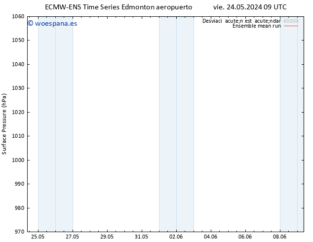 Presión superficial ECMWFTS sáb 25.05.2024 09 UTC