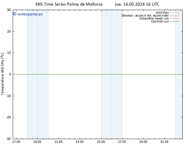 Temp. 850 hPa GEFS TS jue 16.05.2024 16 UTC