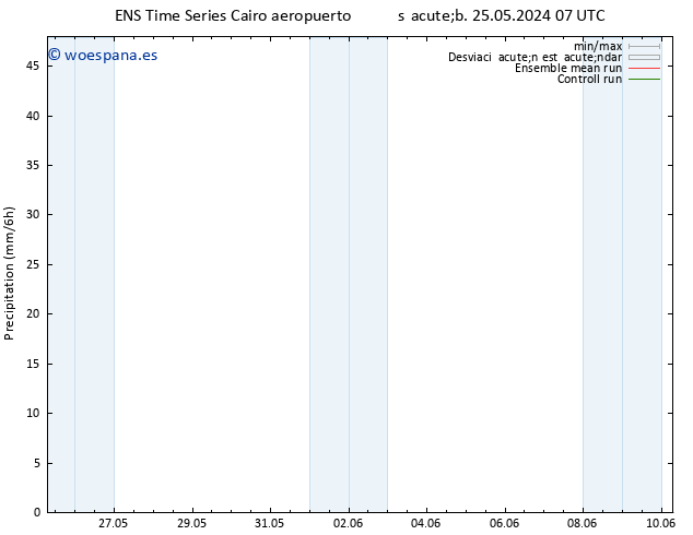 Precipitación GEFS TS sáb 25.05.2024 19 UTC