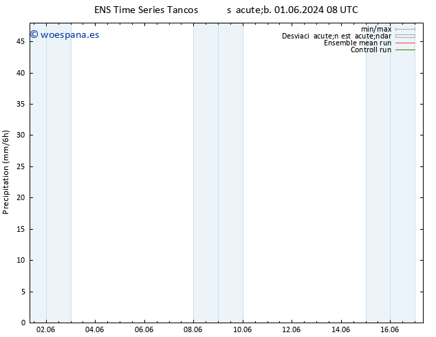 Precipitación GEFS TS lun 03.06.2024 14 UTC