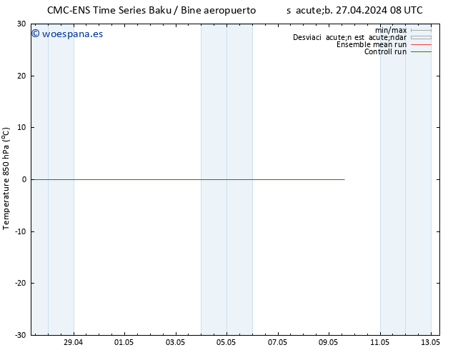 Temp. 850 hPa CMC TS lun 29.04.2024 20 UTC