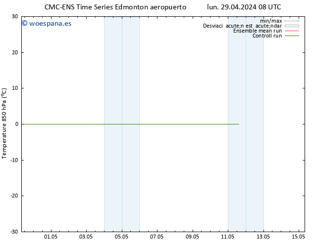 Temp. 850 hPa CMC TS lun 29.04.2024 14 UTC