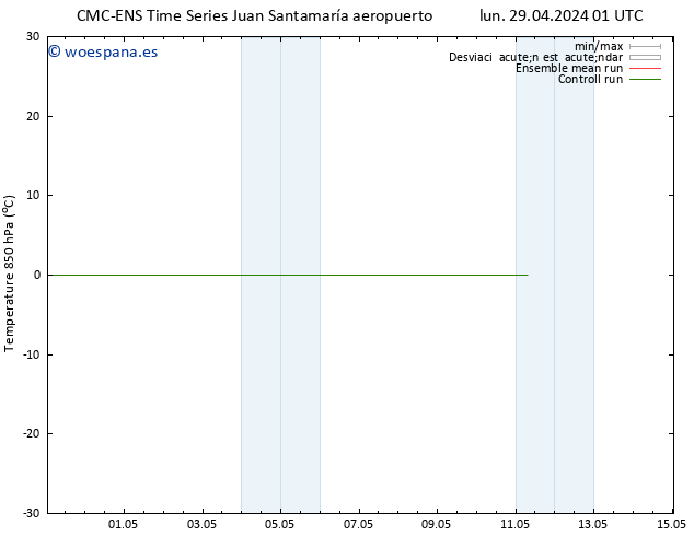 Temp. 850 hPa CMC TS mar 30.04.2024 07 UTC