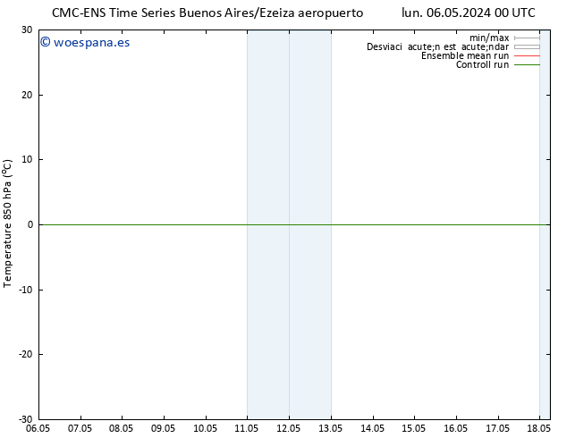 Temp. 850 hPa CMC TS lun 06.05.2024 06 UTC