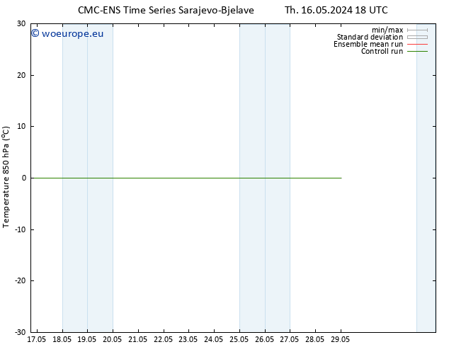Temp. 850 hPa CMC TS Th 16.05.2024 18 UTC